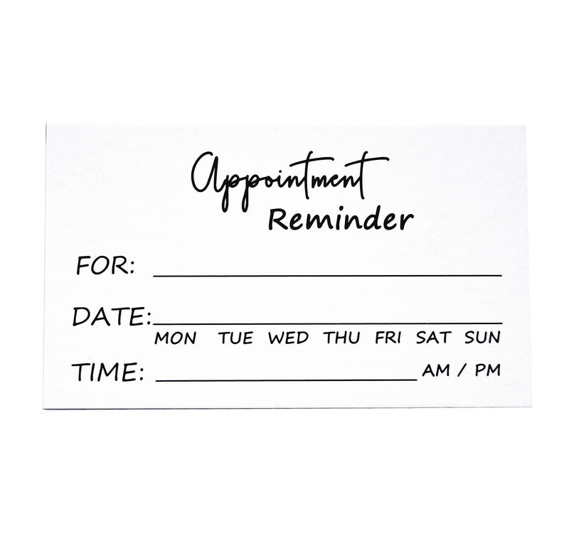 RXBC2011 بطاقات تذكير بالمواعيد RXBC2011 عدد 500 - Image 3